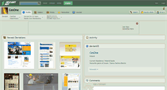 Desktop Screenshot of cesone.deviantart.com