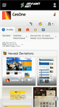 Mobile Screenshot of cesone.deviantart.com