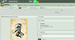 Desktop Screenshot of akenator.deviantart.com
