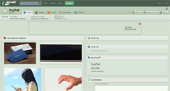 Desktop Screenshot of guydub.deviantart.com