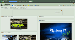 Desktop Screenshot of gianluca97.deviantart.com