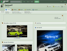 Tablet Screenshot of gianluca97.deviantart.com