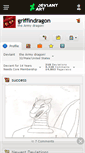 Mobile Screenshot of griffindragon.deviantart.com