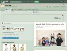 Tablet Screenshot of jika-jika.deviantart.com