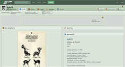 Desktop Screenshot of hybri5.deviantart.com