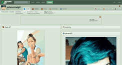 Desktop Screenshot of justanormalgirl.deviantart.com