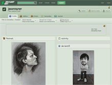 Tablet Screenshot of jasonrayner.deviantart.com