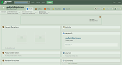 Desktop Screenshot of godlychibiprincess.deviantart.com