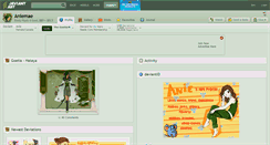 Desktop Screenshot of aniemae.deviantart.com