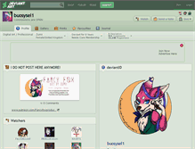 Tablet Screenshot of buosysel1.deviantart.com