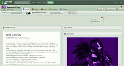 Desktop Screenshot of kenome-chan.deviantart.com