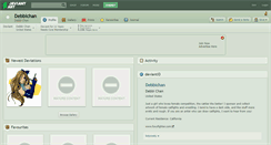 Desktop Screenshot of debbichan.deviantart.com