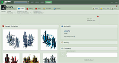 Desktop Screenshot of lexaria.deviantart.com