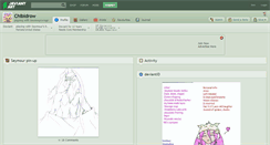 Desktop Screenshot of chibidrow.deviantart.com
