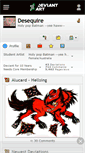 Mobile Screenshot of desequire.deviantart.com