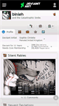 Mobile Screenshot of binleh.deviantart.com