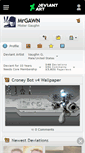 Mobile Screenshot of mrgawn.deviantart.com