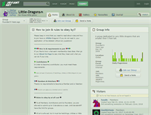 Tablet Screenshot of little-dragons.deviantart.com