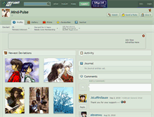 Tablet Screenshot of mind-pulse.deviantart.com