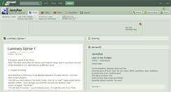 Desktop Screenshot of jaceyrae.deviantart.com
