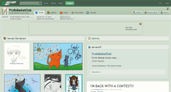 Desktop Screenshot of fruitsbasketclub.deviantart.com