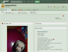 Tablet Screenshot of hardcoreshizzle.deviantart.com