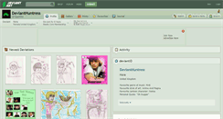 Desktop Screenshot of devianthuntress.deviantart.com