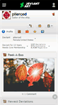 Mobile Screenshot of piierced.deviantart.com