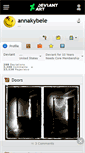 Mobile Screenshot of annakybele.deviantart.com