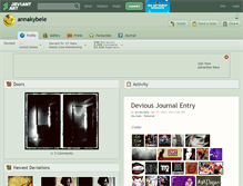 Tablet Screenshot of annakybele.deviantart.com