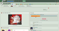 Desktop Screenshot of darknature5000.deviantart.com