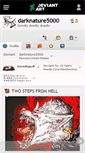 Mobile Screenshot of darknature5000.deviantart.com