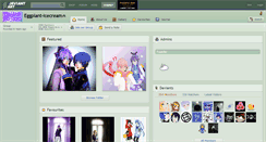 Desktop Screenshot of eggplant-icecream.deviantart.com