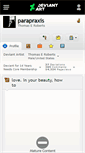Mobile Screenshot of parapraxis.deviantart.com