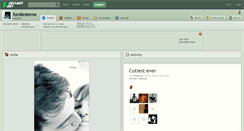 Desktop Screenshot of furdiesterne.deviantart.com