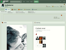 Tablet Screenshot of furdiesterne.deviantart.com