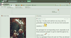 Desktop Screenshot of cookielin.deviantart.com