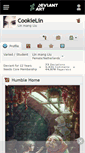 Mobile Screenshot of cookielin.deviantart.com