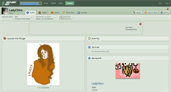 Desktop Screenshot of ladychiro.deviantart.com