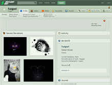 Tablet Screenshot of fuegoel.deviantart.com