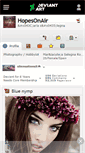 Mobile Screenshot of hopesonair.deviantart.com