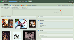 Desktop Screenshot of painbg.deviantart.com