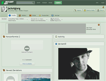 Tablet Screenshot of jacketgiang.deviantart.com