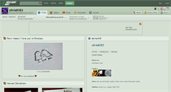 Desktop Screenshot of olivia8383.deviantart.com