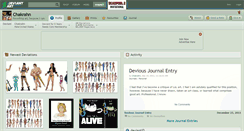 Desktop Screenshot of chakrahn.deviantart.com