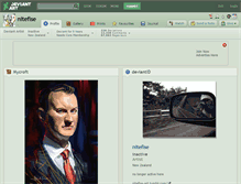 Tablet Screenshot of nitefise.deviantart.com
