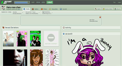 Desktop Screenshot of haru-nee-chan.deviantart.com