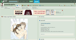 Desktop Screenshot of animeultimatefan.deviantart.com