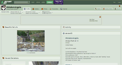 Desktop Screenshot of mistakenangela.deviantart.com