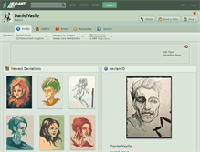 Tablet Screenshot of danielvasile.deviantart.com